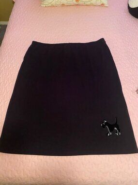 Plus size 4X black Maxi Skirt